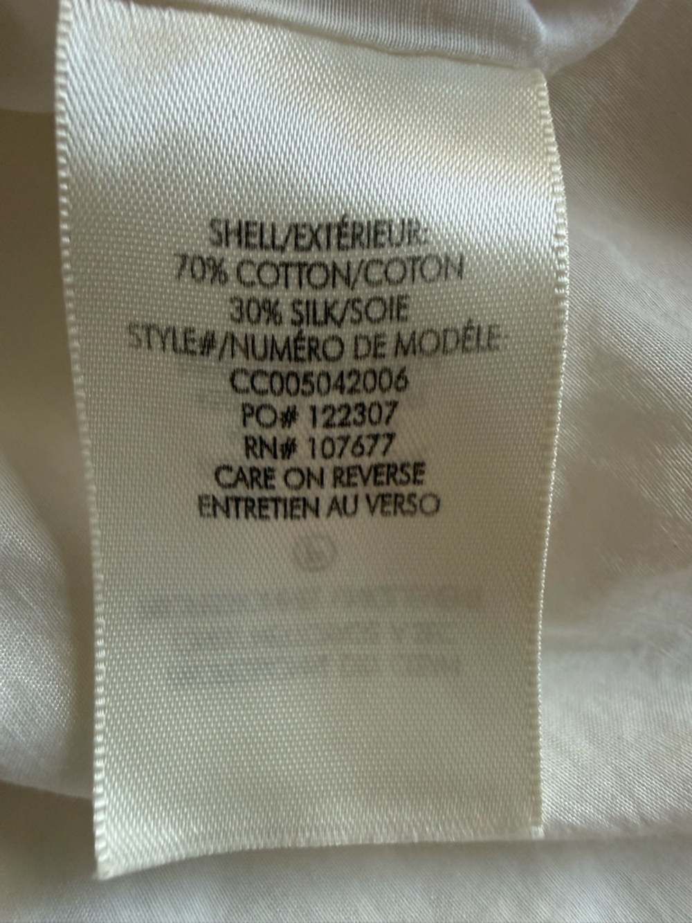 Alice + Olivia Mandara Ruffle Smocked Waist Crop Top White Size S cotton/silk - Picture 7 of 7
